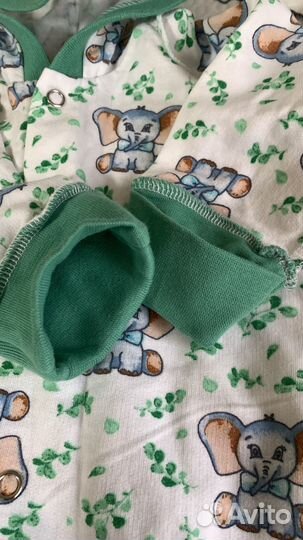 Комбинезон утепленный слип 62 новый