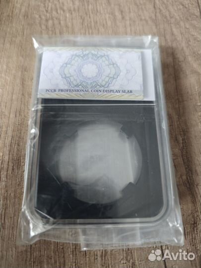 Слаба pccb для монеты диаметром 33 мм. Цвет черный