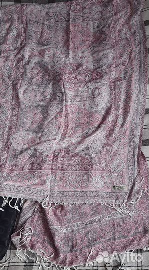 Кашемировый шарф палантин