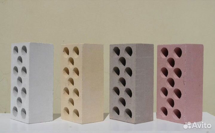 Кирпич Лицевой силикатный Тонированный от 20м3