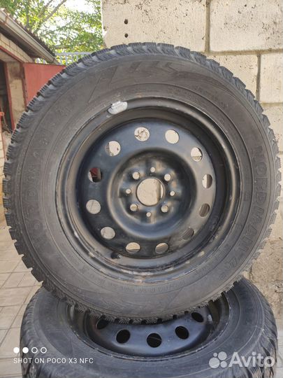 Комплект зимних колес r14