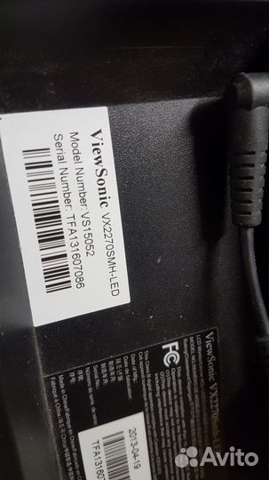 Мониторы 22 рабоч и нет viewsonic samsung beng HP