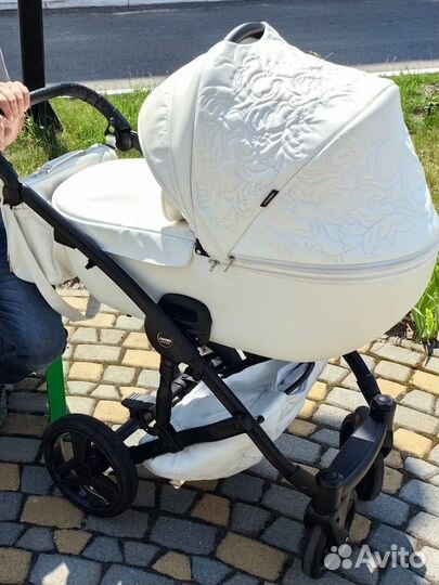 Коляска Junama Enzo Go 2 в 1, эко-кожа