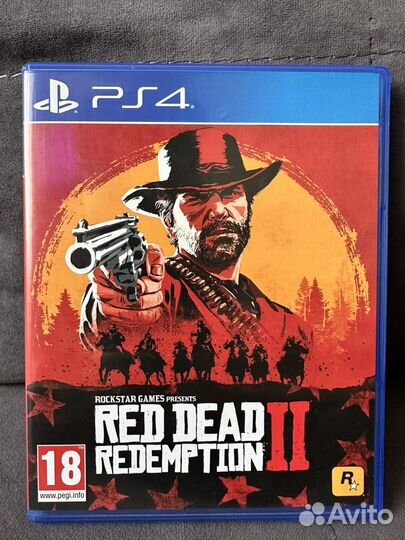 Игрa Red dead redemption 2 ps4