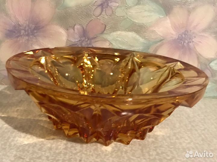 Вазочка для варенья, ягод с розетками. Винтаж СССР