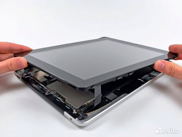 Ремонт планшетов / Замена экрана / Замена батареи