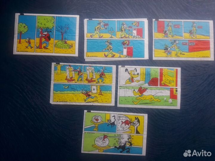 Вкладыши Дональд