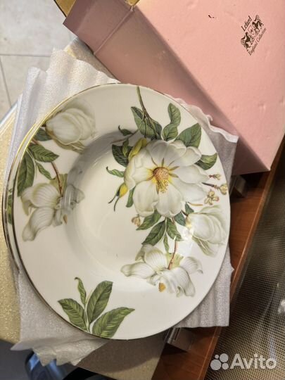 Посуда белый шиповник набор