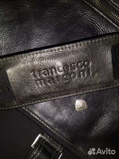 Мужской кожаный портфель Италия