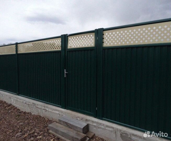 Забор модульный без сварки