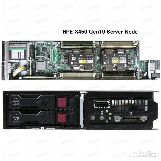 Сервер HPE Apollo 4510 Gen10: XL450 6230R 512GB