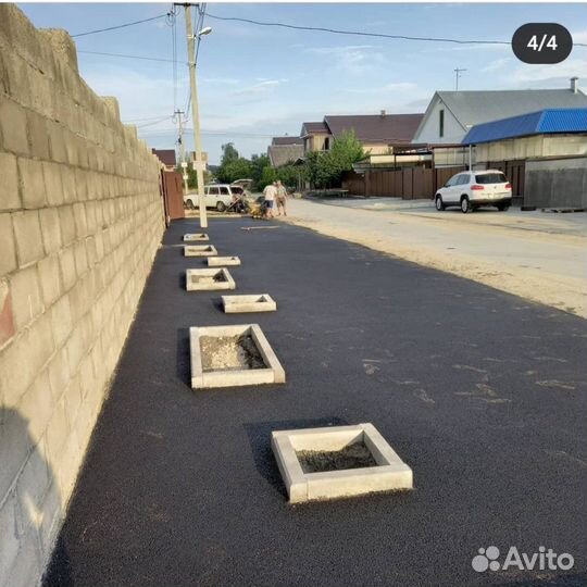 Асфальтировка и благоустройство