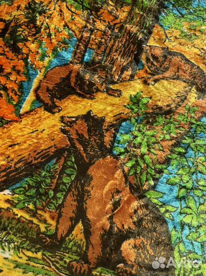 Винтажный ковер Утро в бору