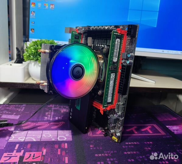 Игровой комплект Х99 14-Cores 2680V4 + RGB Cooler