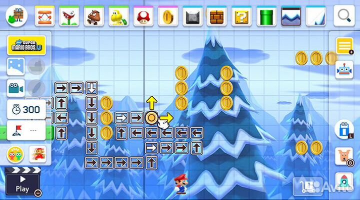 Super Mario Maker 2 (Nintendo Switch) б/у, Полност