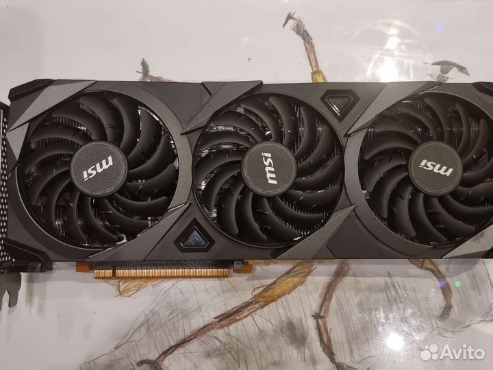 Видеокарта rtx3060ti msi ventus 3x