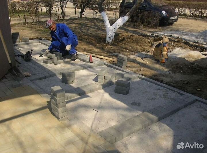 Тротуарная плитка старый город