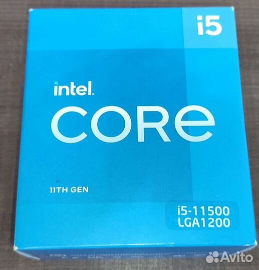 Процессор intel core i5 11500