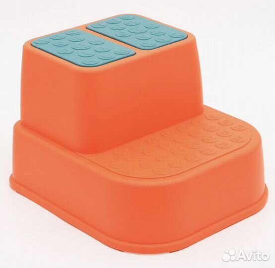 Подставка - ступенька детская, цвет оранжевый