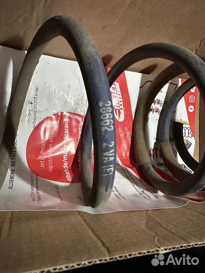 Пружины с занижением H&R