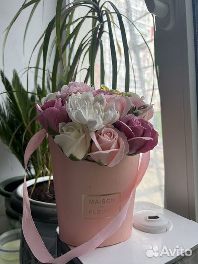 Мыльный букет или цветы из мыла