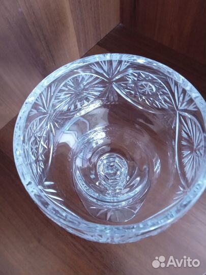 Хрустальная ваза для конфет