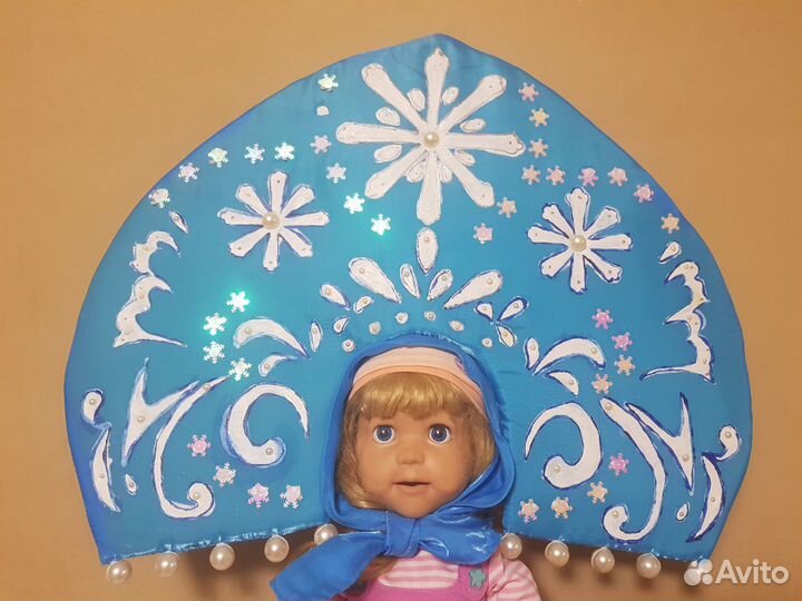 Новогодний костюм Маши / Снегурочки на 2-4 года