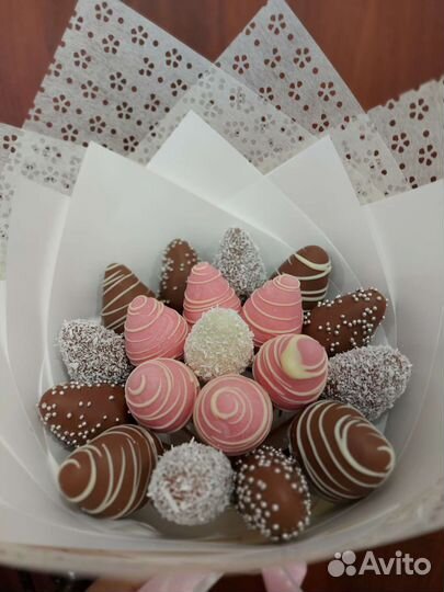 Букет клубника в шоколаде