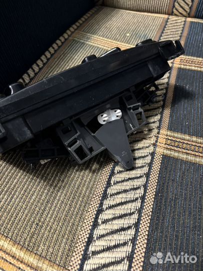 Блок управления печкой ланос