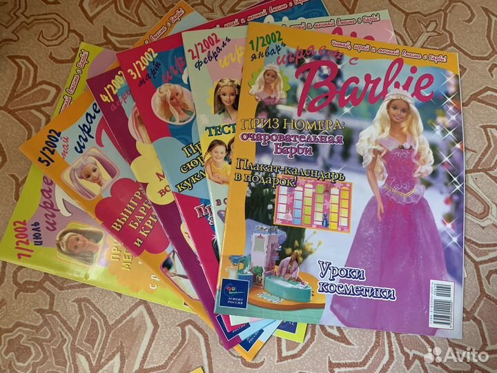 Журналы барби 2000 2001 2002