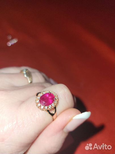 Серебряное кольцо