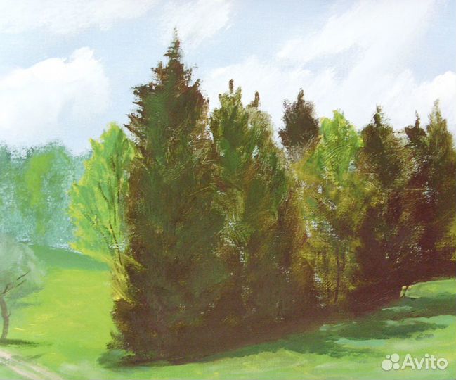 Картины вологодского художника. Масло, холст