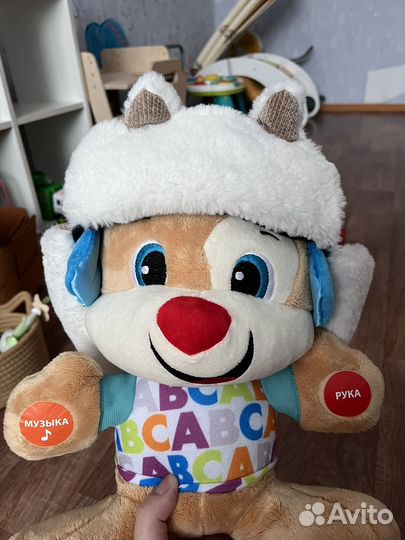 Шапка ушанка с ушками