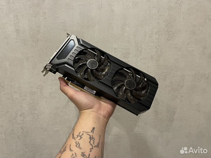 Видеокарта Palit Dual GTX1060 3GB в хорошем сост