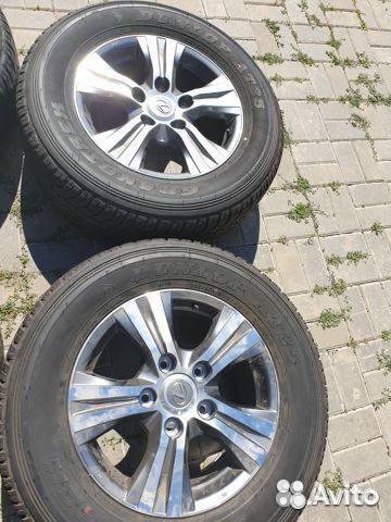 Диски литые б-у Lexus R18 5x150 4шт подбор