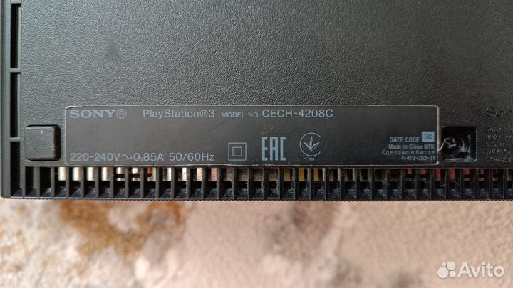 Sony playstation 3 super slim прошитая 1tb hen