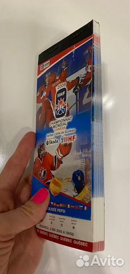 Билеты Чемпионат мира по хоккею с шайбой 2008