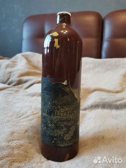 Бутылка рижского бальзама