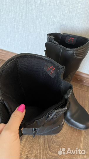 Мото ботинки женские 39