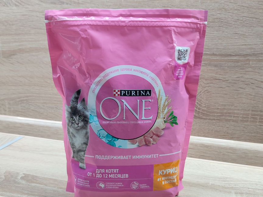 Purina one для котят 750г