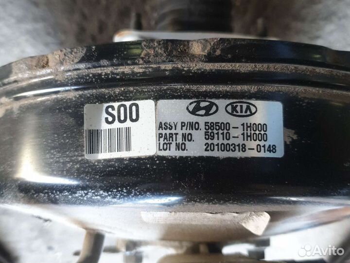 Вакуумный усилитель тормозов хендай i30 2007-2012