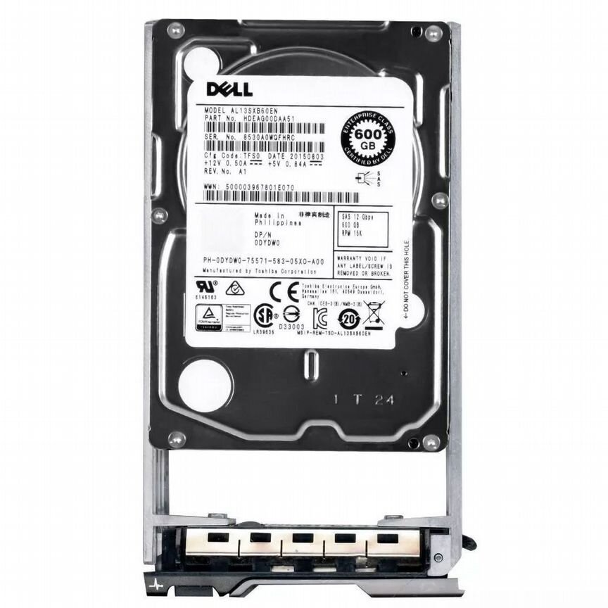 [0DYDW0] Жесткий Диск Dell Dydw0 600gb Sas 2,5" Hdd
