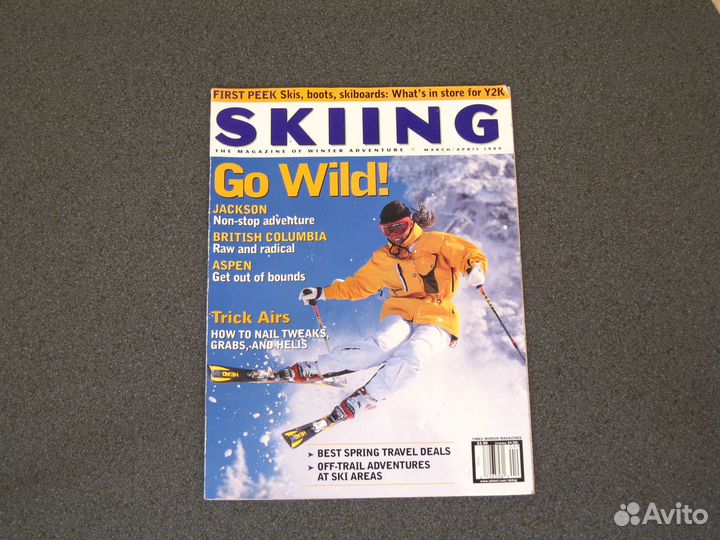 Журналы Skiing о горных лыжах 1991;1999 год