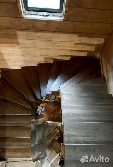 Винтовая лестница под ключ