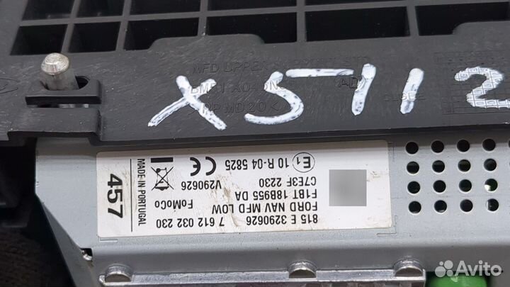 Дисплей компьютера Ford Focus 3, 2014