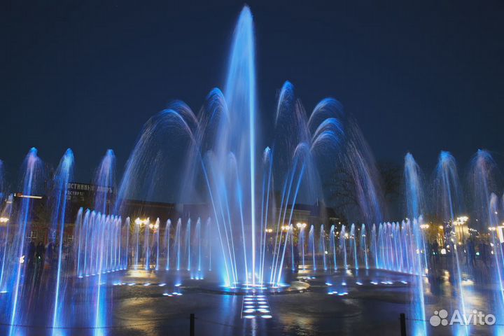Светомузыкальный фонтан