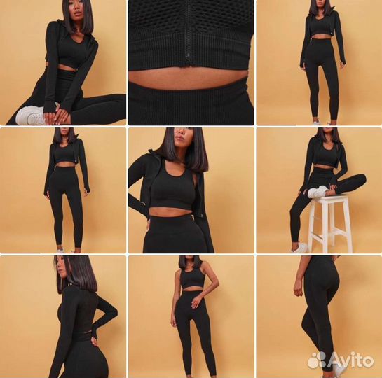 Костюм для йоги и фитнеса