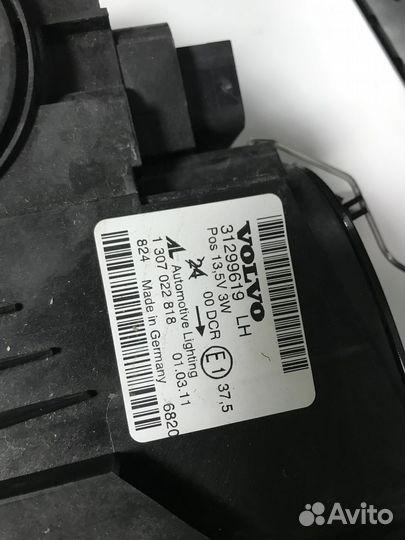 Фара левая Volvo V50 2007-2012