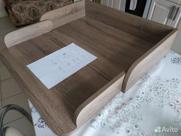 Съемный пеленальный столик на комод