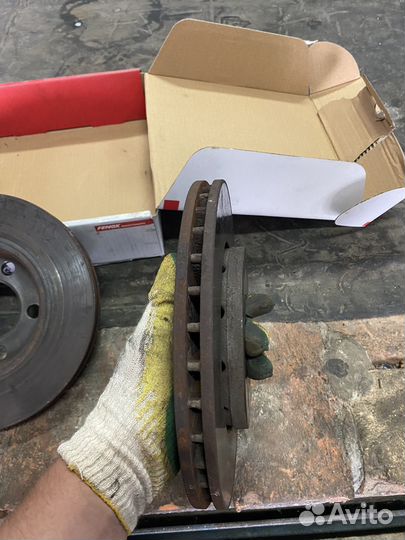 Тормозные диски skoda rapid/wv polo